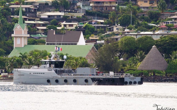 Le navire de la Sea Sheperd à Papeete