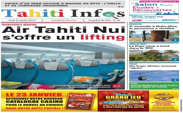 TAHITI INFOS N°32 du 31 janvier 2013
