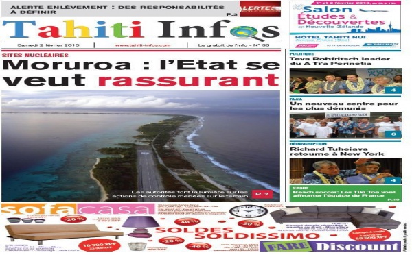 TAHITI INFOS N° 33 du 2 février