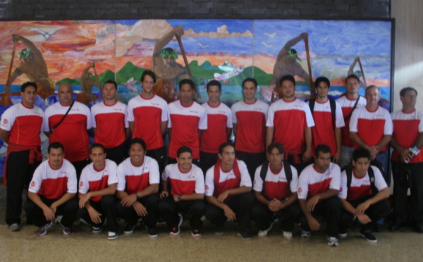 Football: la selection tahitienne s'envole pour Sydney: objectif, coupe des confédérations