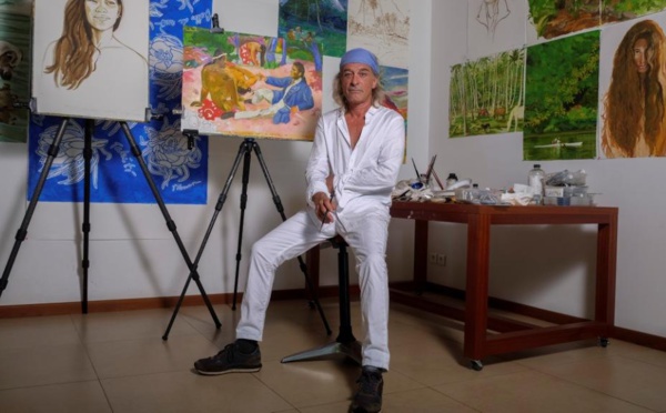 Titouan Lamazou artiste multifacette