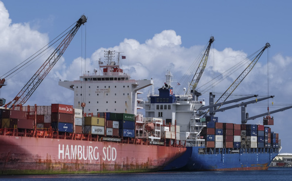 Embouteillage de fret sur les quais