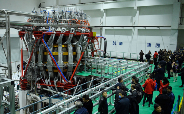 La Chine active un réacteur expérimental à fusion nucléaire