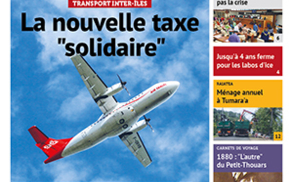 TAHITI INFOS N°1792 du 04 décembre 2020