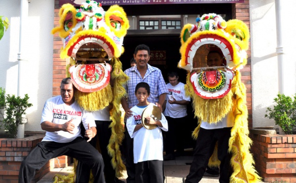 Les lions ont béni les locaux du CESC