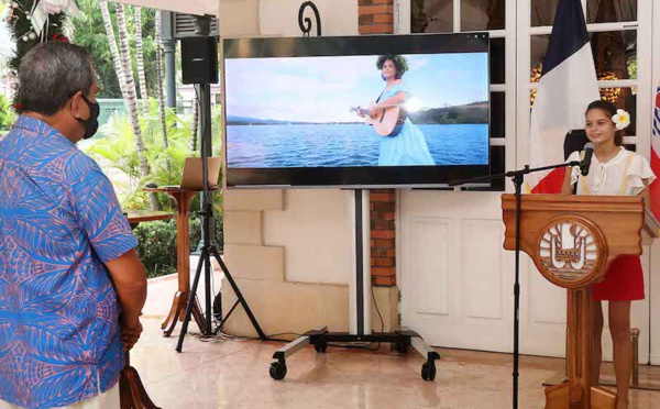 ​Noémie Tahiti remet au Pays son clip engagé pour le climat