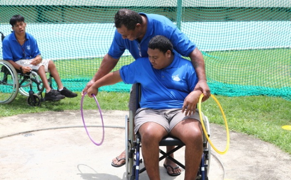 Handisport : « Le sport c’est pour la santé ! » dixit Tereitini Pouira