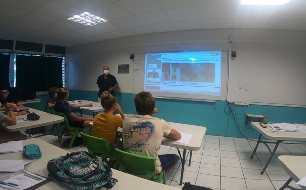 L'aéro-club de Uturoa fait de l'œil aux lycéens