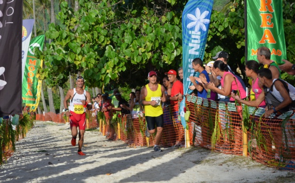Marathon de Moorea : Georges Richmond et Sophie Gardon s’imposent