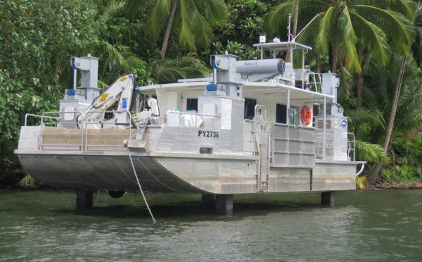 Le Criobe de Moorea doté d’un bateau scientifique