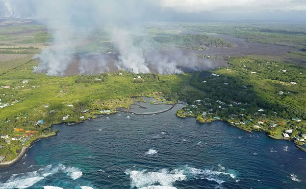 Hawaï: le volcan Kilauea en éruption