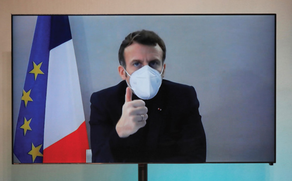 Covid-19 : fin d'isolement pour Macron, qui n'a plus de symptôme