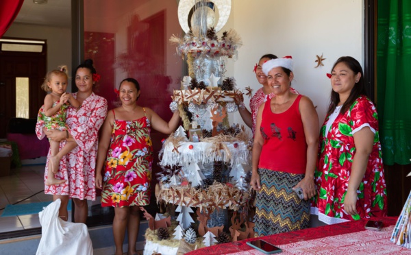 ​Succès pour le concours d’arbre de Noël à Ua Pou