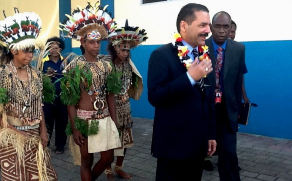 Le patron d’Interpol en tournée océanienne