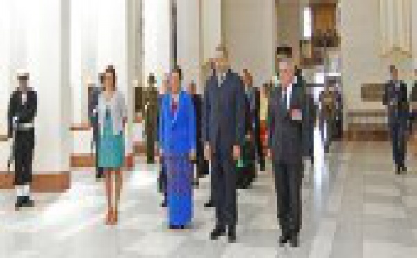 Le Roi George VI de Tonga en visite d’État en Nouvelle-Zélande