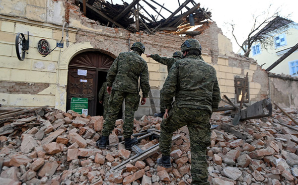 La Croatie prend la mesure du désastre après un séisme meurtrier