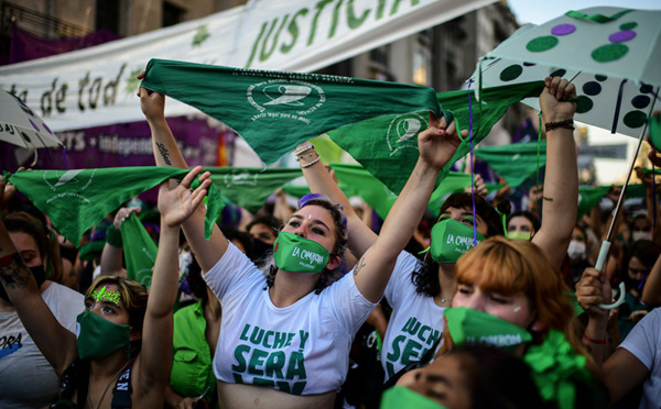 La légalisation de l'avortement adoptée en Argentine