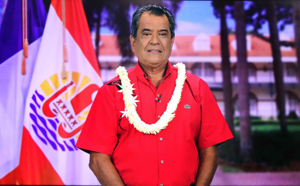 Edouard Fritch adresse ses voeux