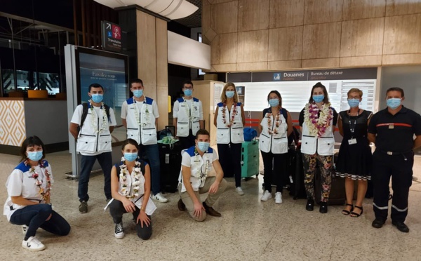 Arrivée de 14 nouveaux infirmiers de la réserve sanitaire