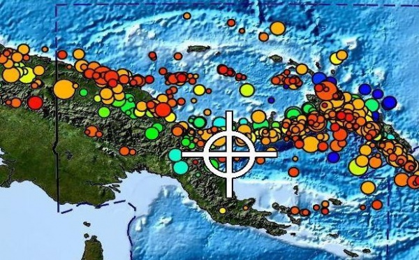 Un séisme de magnitude 6,7 secoue la Papouasie-Nouvelle-Guinée
