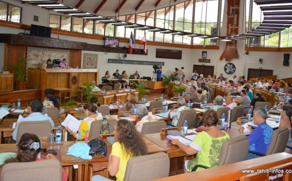 Assemblée de Polynésie : 11 projets de Lois du Pays à J-39