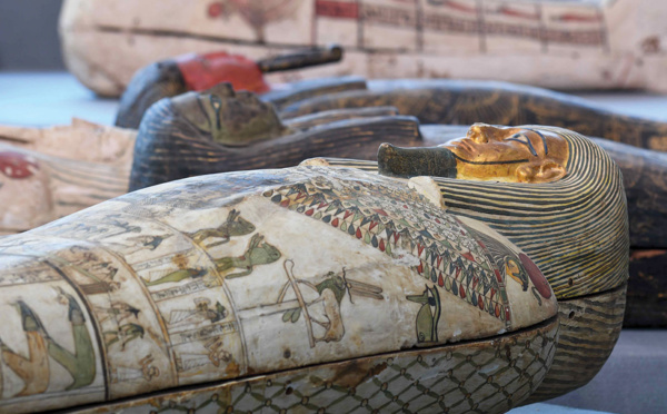 L'Egypte dévoile des "trésors" trois fois millénaires dans la nécropole de Saqqara