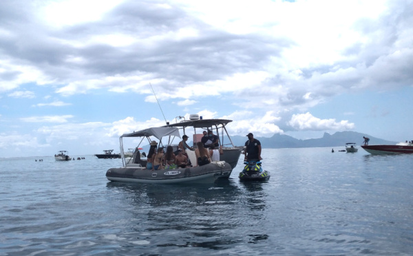 Infractions en série au banc de sable de Punaauia