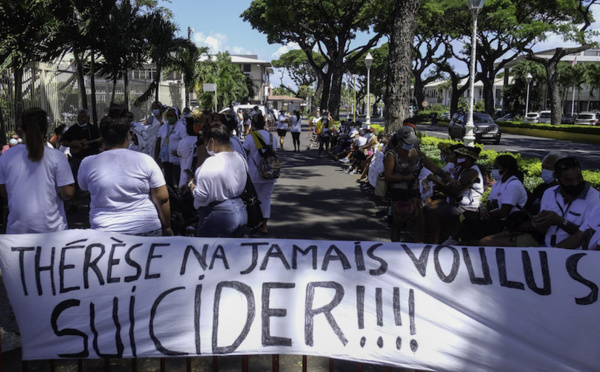 200 marcheurs pour Thérèse Moke