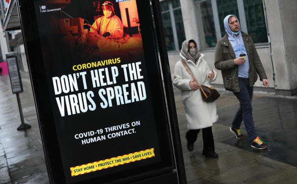 Virus: le variant britannique s'étend dans le monde, les Etats-Unis de retour à l'OMS