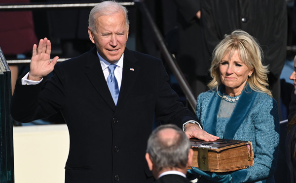 Joe Biden investi 46e président des Etats-Unis