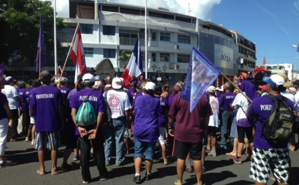 Porinetia Ora mobilise 500 marcheurs à Papeete (officiel) 