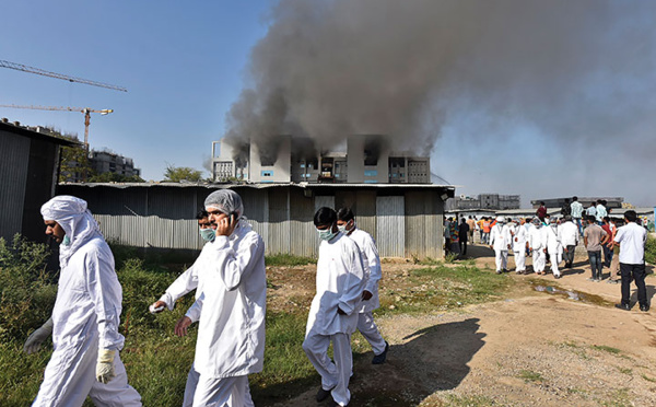 Cinq morts dans un incendie sur le site du géant indien des vaccins