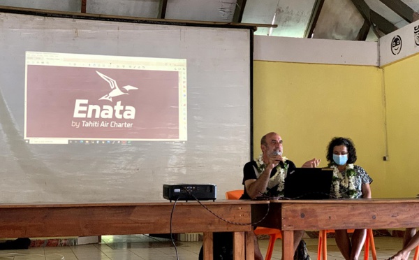 ​Tahiti Air Charter à la rencontre des Marquisiens