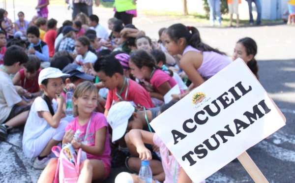 Un exercice d'alerte au tsunami avec les lycées protestants de Papeete
