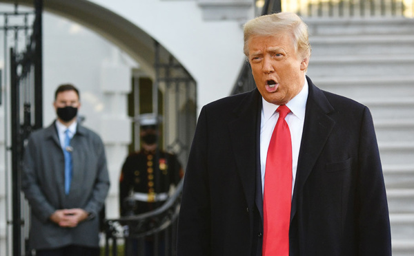 L'acte d'accusation de Trump déposé dans un Capitole encore meurtri par les violences