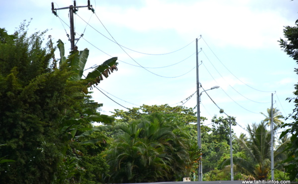 Un impact de foudre perturbe le réseau électrique à Teva I Uta