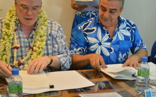 Prêt de la BEI à la Banque de Tahiti : 950 millions de Fcfp pour soutenir les PME