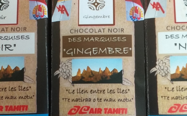 Un chocolat de Ua Pou aux couleurs d'Air Tahiti
