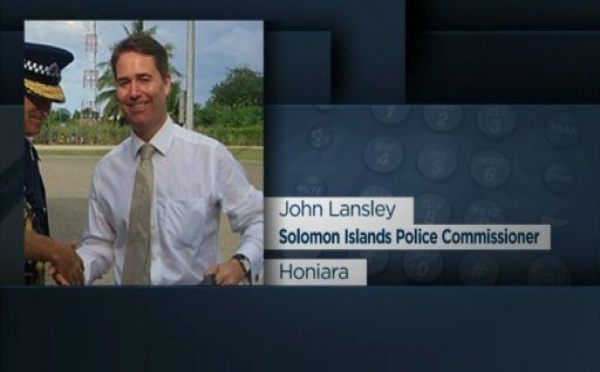 Le chef de la police salomonaise brusquement remercié