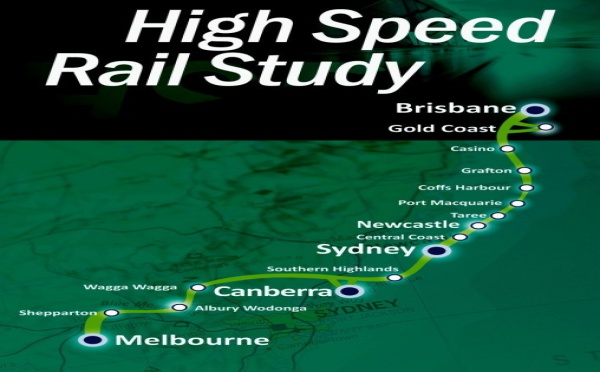 Le projet de TGV australien a désormais un coût