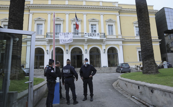 Intrusion à la préfecture de Corse pour le rapprochement de détenus sur l'île