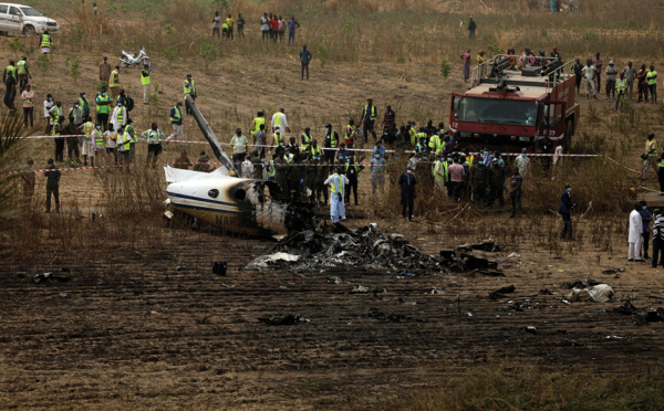 Nigeria: sept morts dans le crash d'un avion militaire