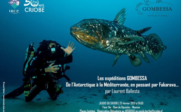 Retour des Jeudis du Savoir au Criobe à Moorea