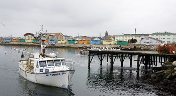 Saint-Pierre-et-Miquelon: l'effondrement d'une route coupe un village en deux