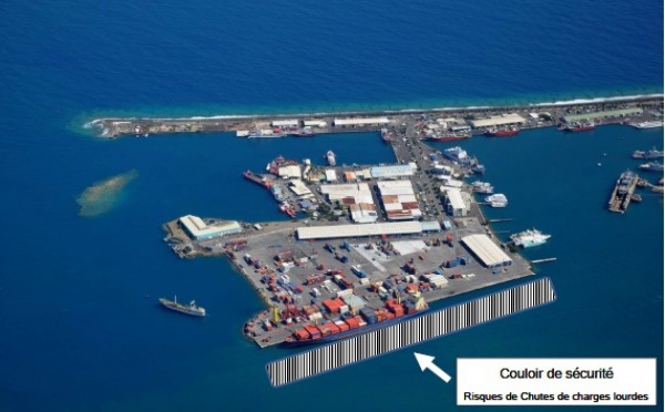 Sécurité sur le plan d'eau du port de Papeete