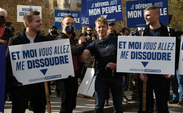 Dissolution du groupe d'extrême droite Génération identitaire