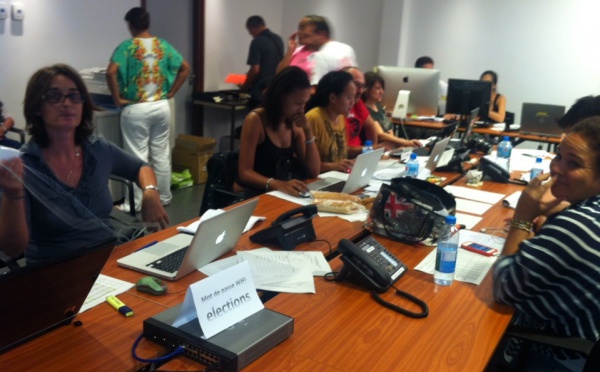 Elections : les résultats sur 10 bureaux de vote 