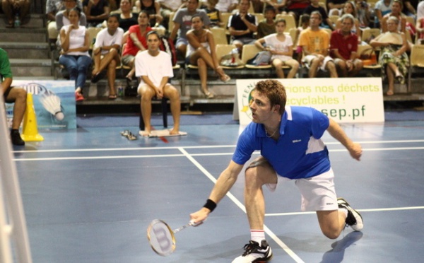 Tournoi international de badminton : Belle victoire du français Brice Leverdez