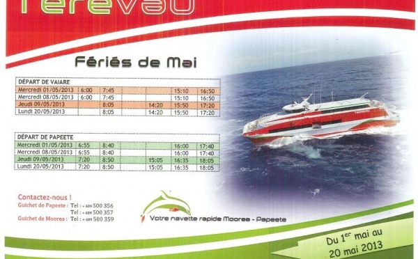 Le Teravau annonce ses horaires pour les jours fériés