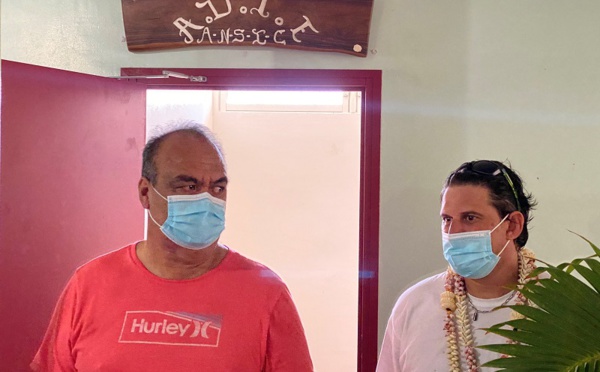 Inauguration d'une antenne ANSIC à Tatakoto